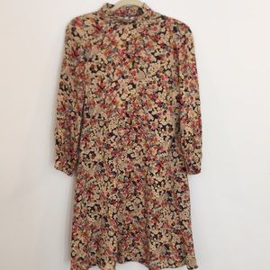 Zara Floral Vintage Dress